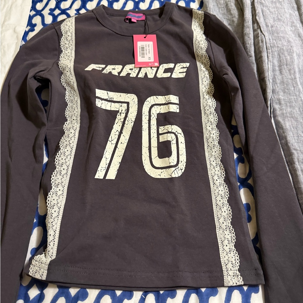 Edikted Frenchy Long Sleeve T Shirt